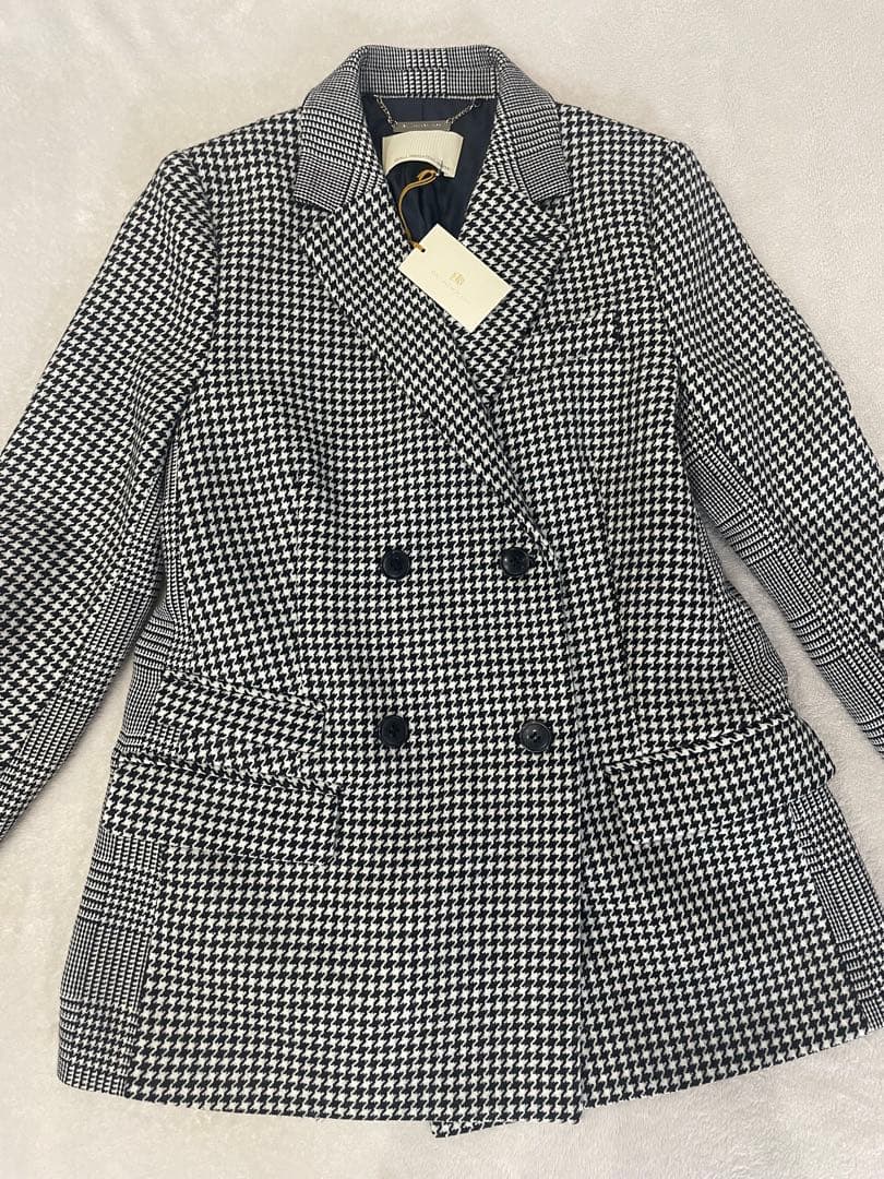 [新品] ガリャルダガランテ　千鳥柄ダブルブレスト テーラードジャケット