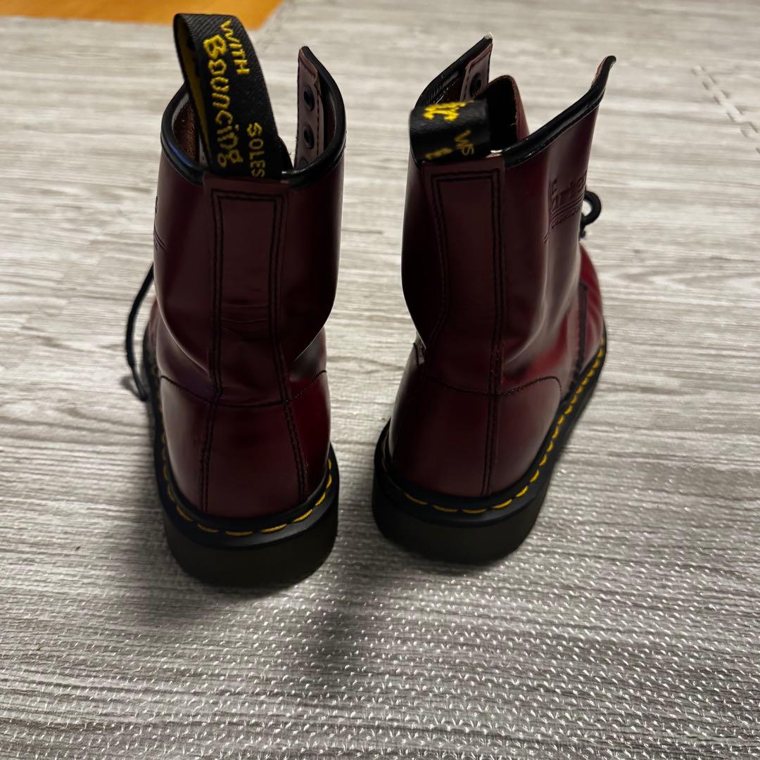 ドクターマーチン 8ホールブーツ チェリーレッド UK7