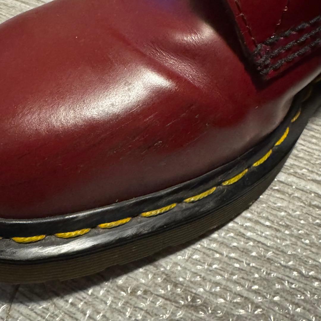 ドクターマーチン 8ホールブーツ チェリーレッド UK7