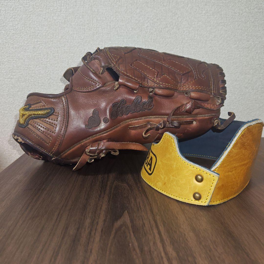 ロン ミズノプロ 硬式オーダーグローブ 耕作刻印 田中将大モデル