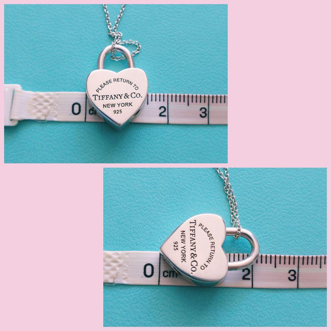 リターン　トゥ　ティファニー　ハート　カデナ　ロック　ネックレス　シルバー