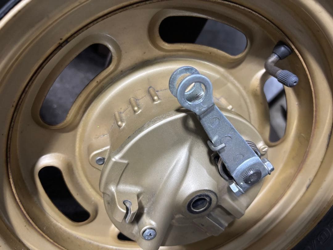 エイプ100 タイヤホイール　ハブセット エイプ50