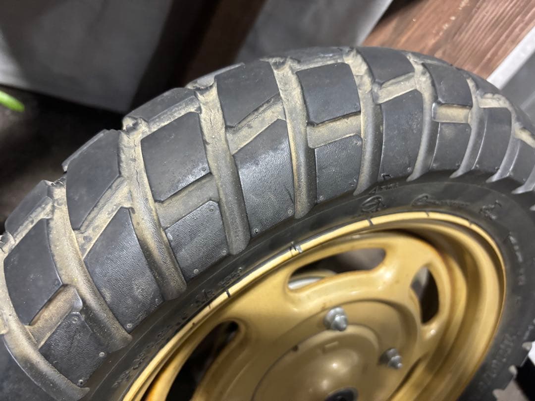 エイプ100 タイヤホイール　ハブセット エイプ50