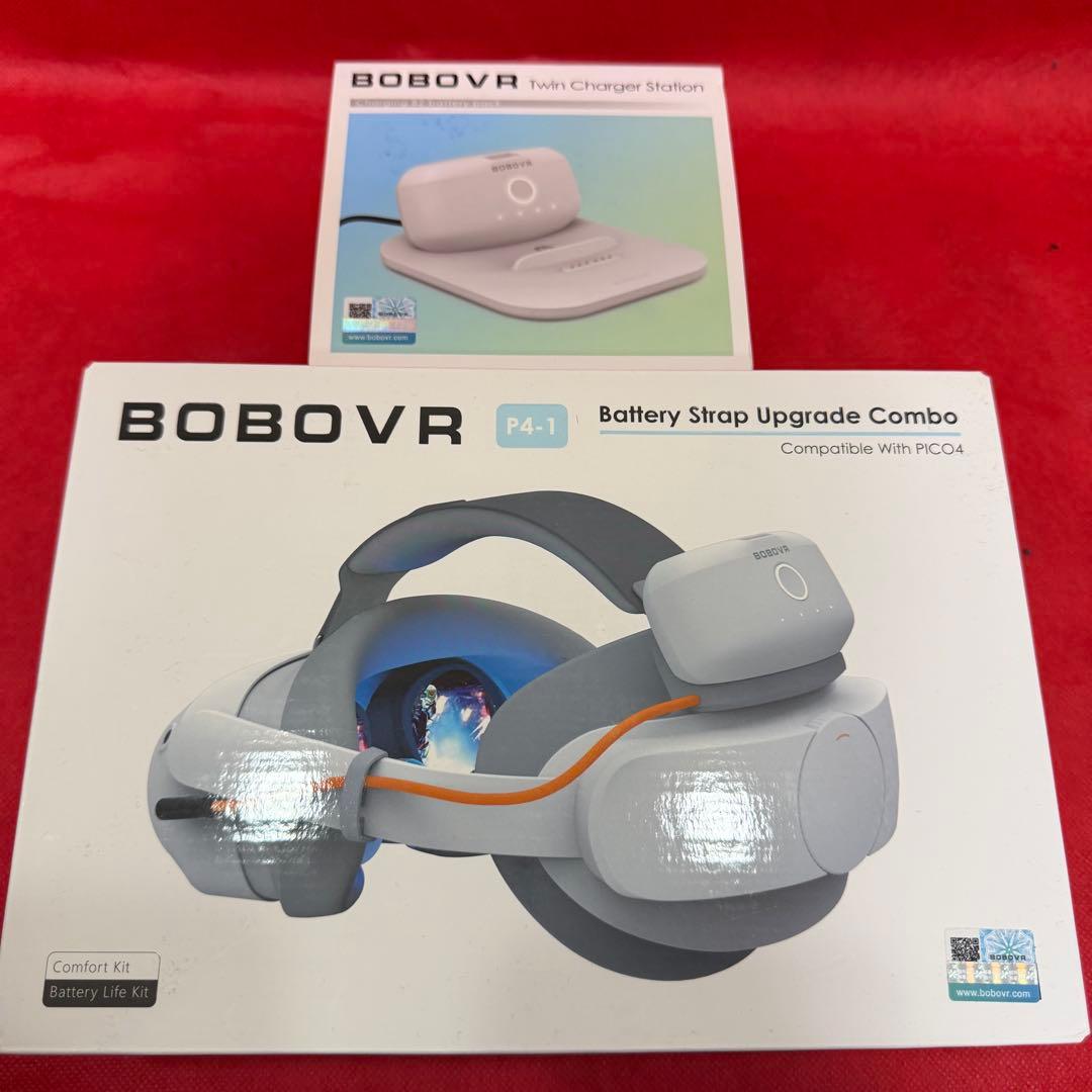 【美品】PICO4 128GB + BOBOVR + 予備バッテリー＆充電器付き