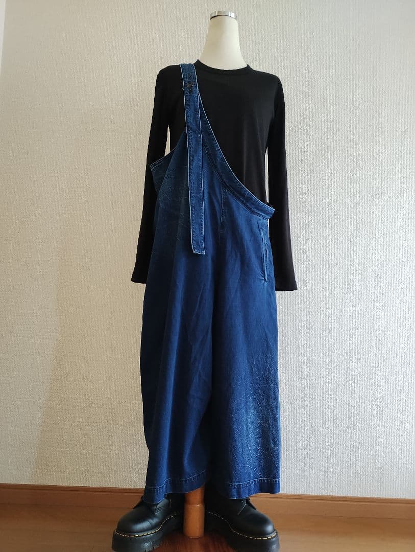【新品タグ付き】2025S/S Y's ワイズ ワンショルダーデニムパンツ完売品