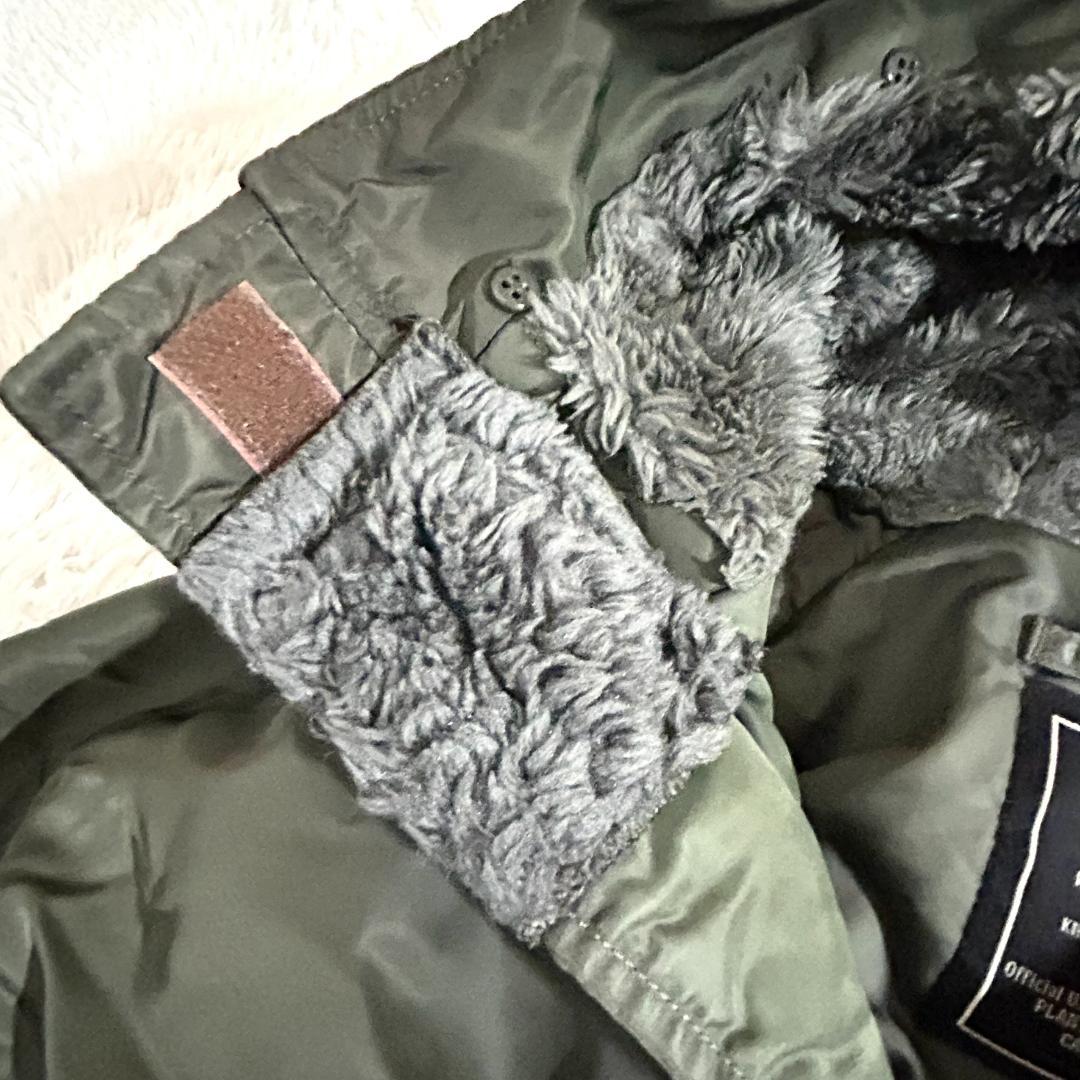 アルファインダストリーズ　 N-3B フライトジャケット L ファー欠品