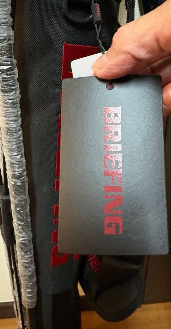 新品BRIEFING GOLFセルフスタンドキャリー黒