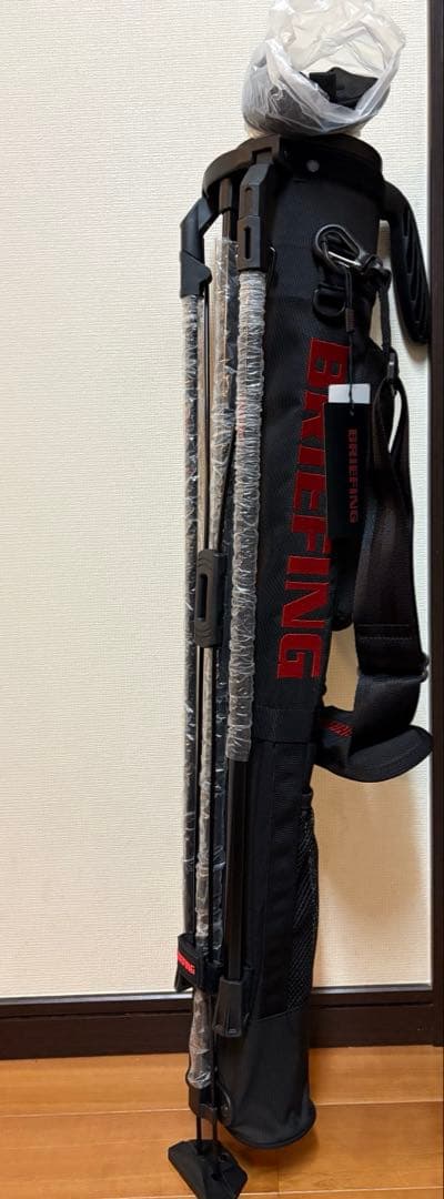 新品BRIEFING GOLFセルフスタンドキャリー黒