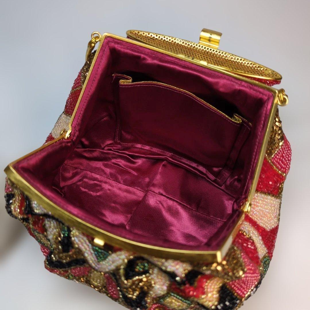 はしもと　ビーズバッグ　ヴィンテージ　LUMY　ビンテージ　デッドストック