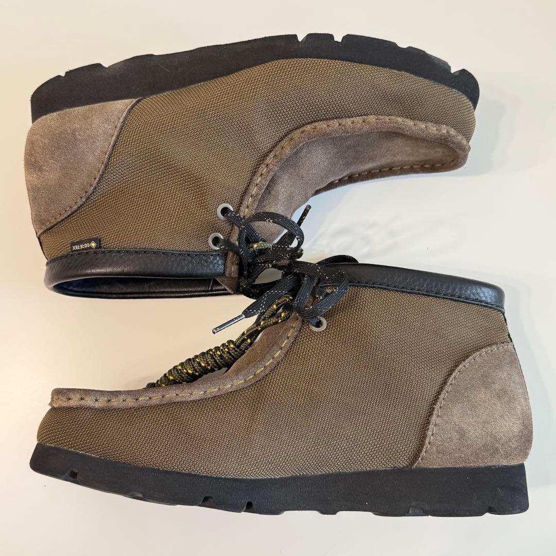希少カラー 美品 クラークス ワラビーブーツ GTX ビブラム 26cm