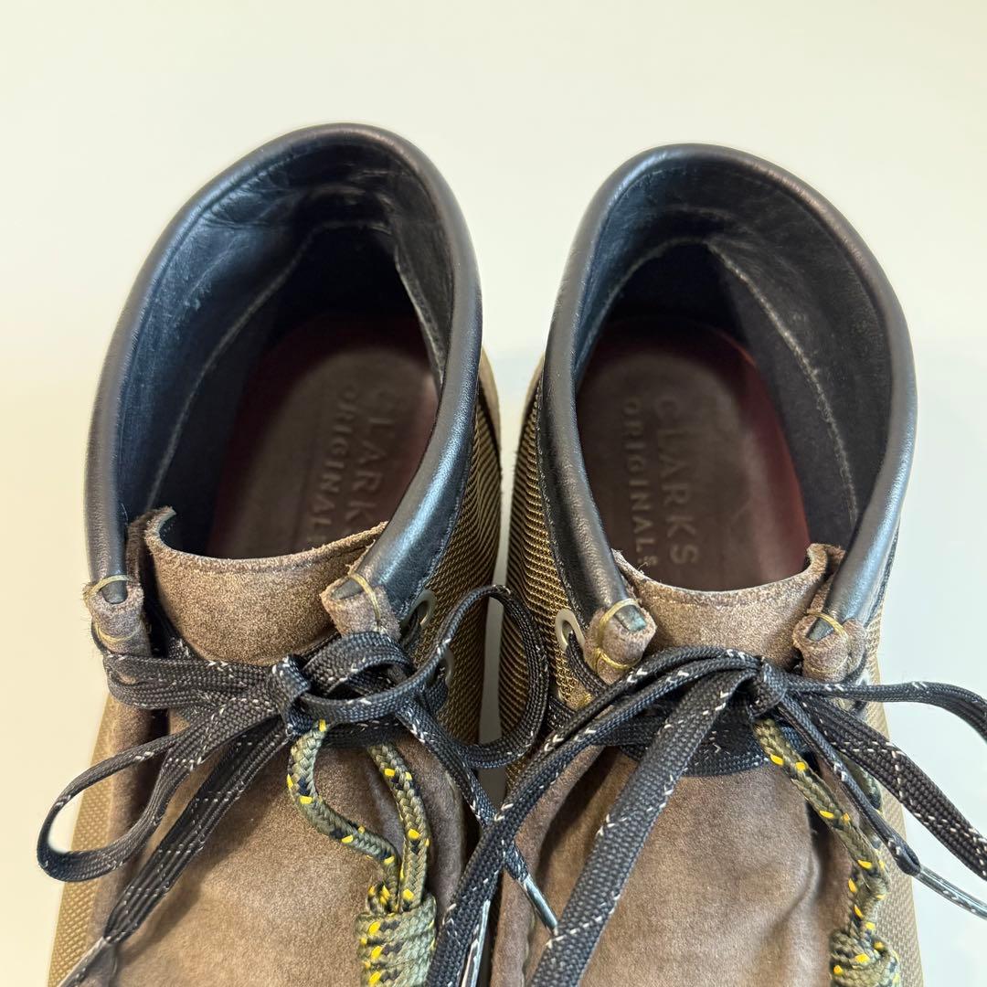 希少カラー 美品 クラークス ワラビーブーツ GTX ビブラム 26cm