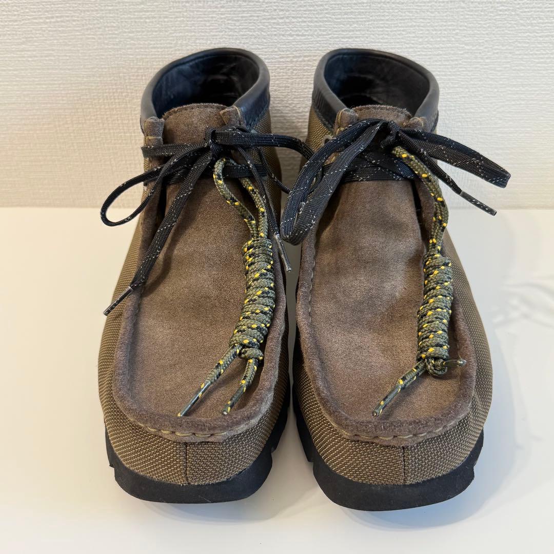希少カラー 美品 クラークス ワラビーブーツ GTX ビブラム 26cm