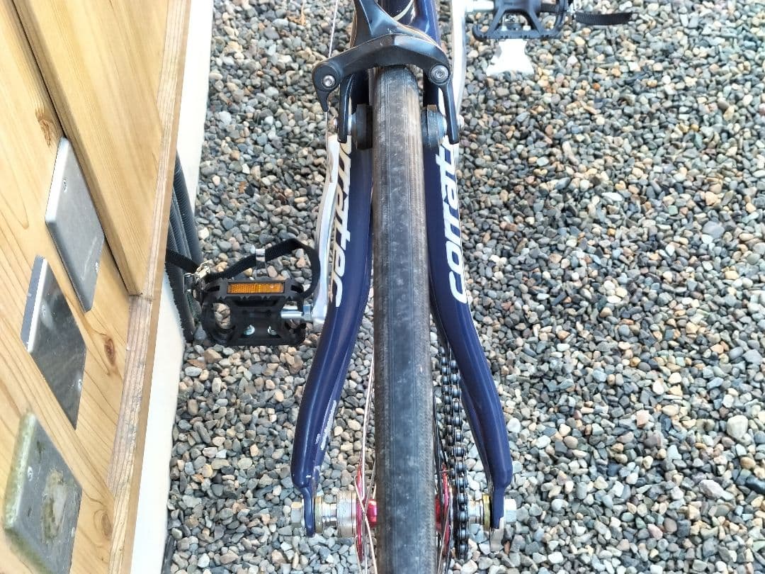 corratec ロード固定ギア fixed gear仕様 カーボンフォーク