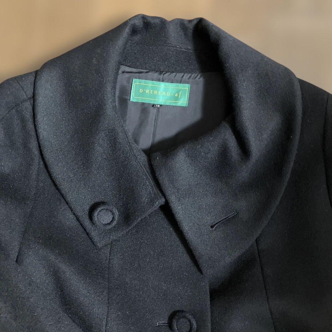 D'ERREAD♪コート♪東京ソワール♪美品♪ショールカラー♪女優衿♪フォーマル