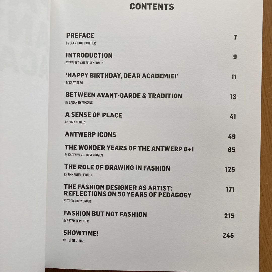 【希少本】FASHION ANTWERP ACADEMY 50 アントワープ