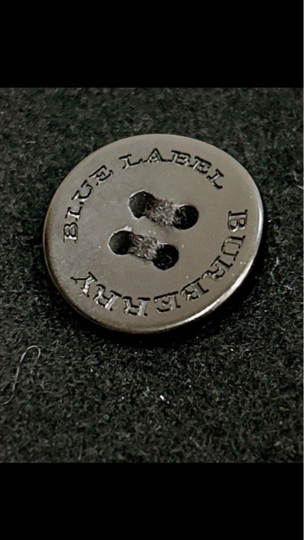 極美品✨　バーバリー　ブルーレーベル　ロング　コート　アンゴラ　ウール　ブラック