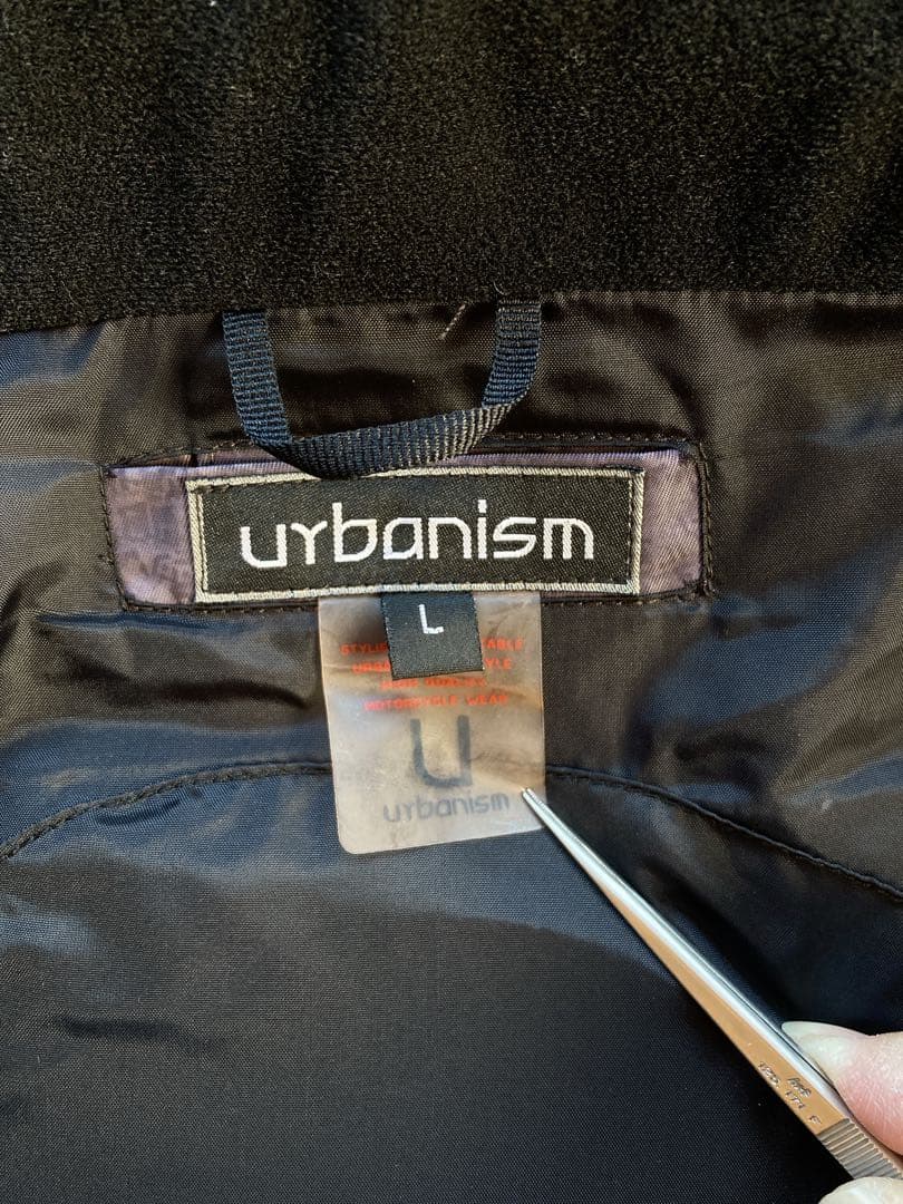 アーバニズム　urbanism バイクジャケット ライナー　パット付き