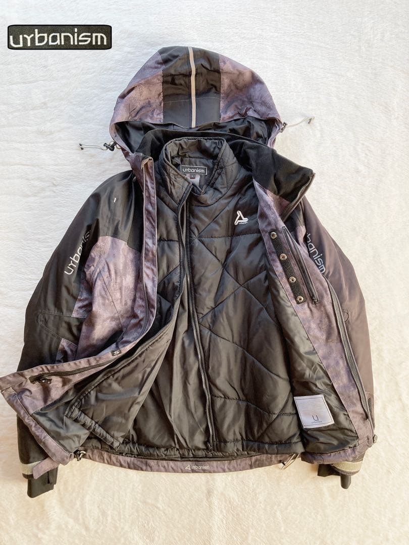アーバニズム　urbanism バイクジャケット ライナー　パット付き