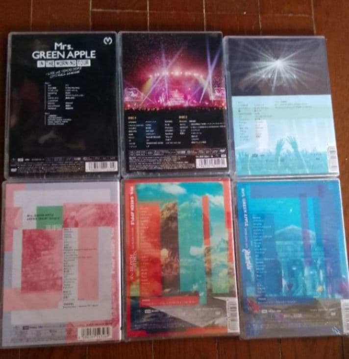 新品未開封★Mrs.GREEN APPLE/DVD 通常版6作品