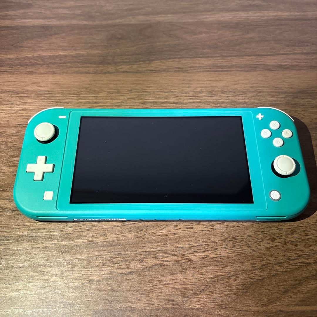 Nintendo Switch Lite ターコイズ　どうぶつの森　ケース付き