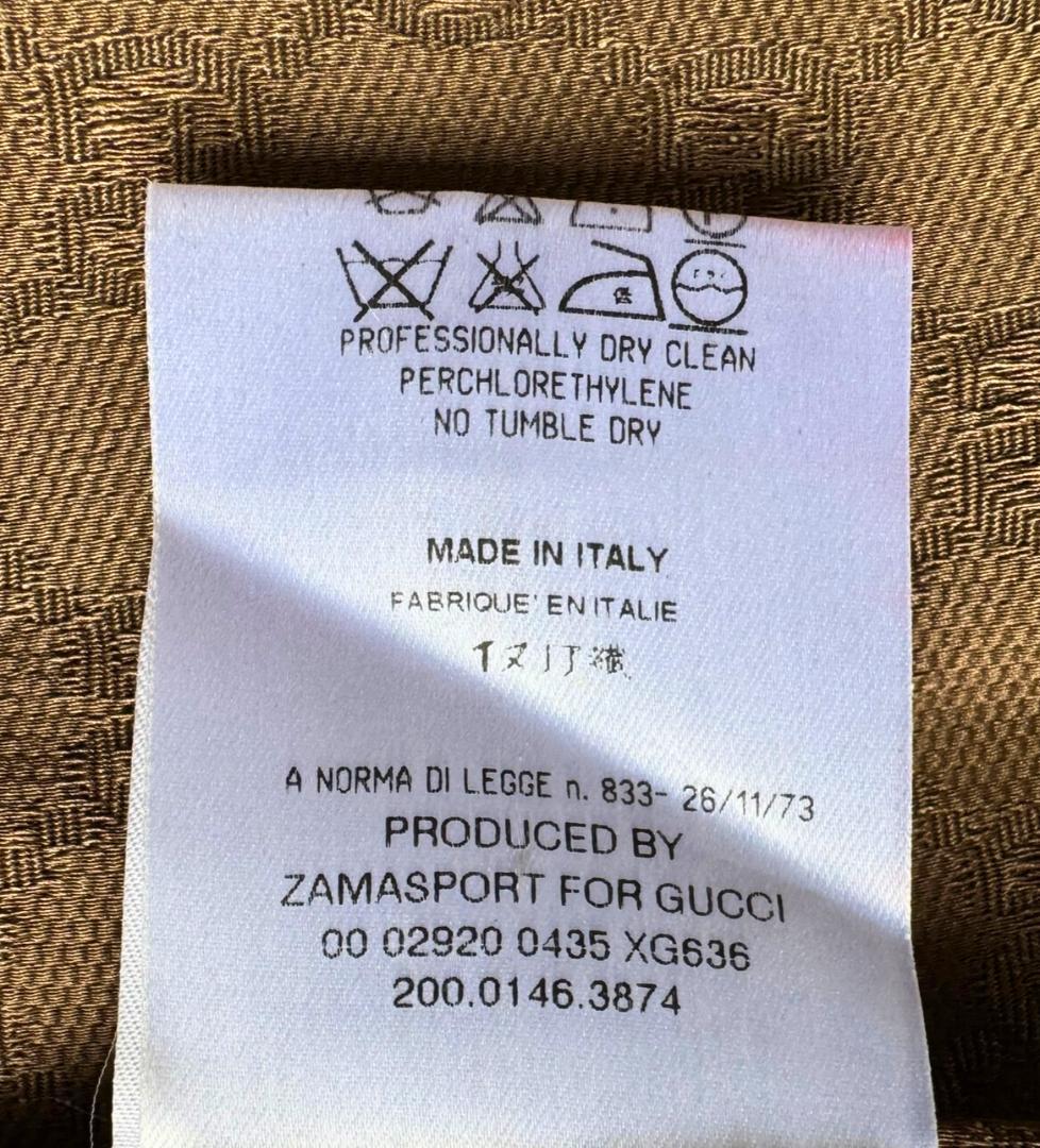 GUCCI レザー トリム付き GG キャンバス ショートパンツ サイズ38