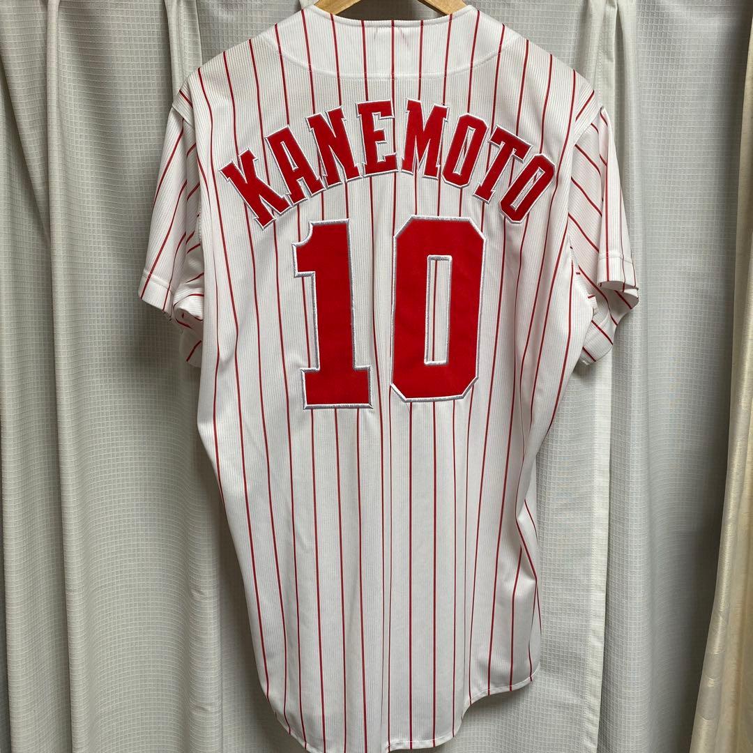 Carp 復刻ユニフォーム Lサイズ 10番金本　2002-2008年