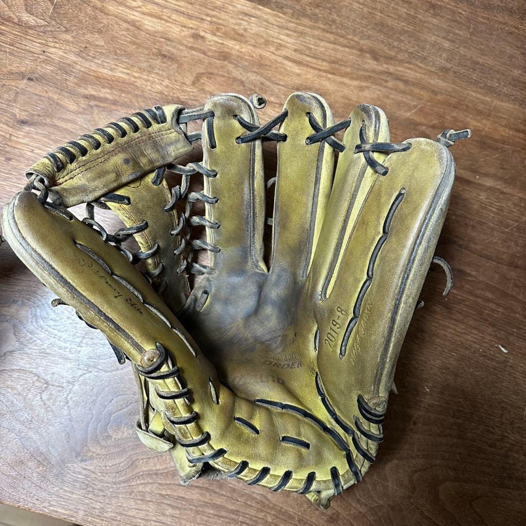 ミズノプロ　硬式外野グローブ　Haga japan オーダー
