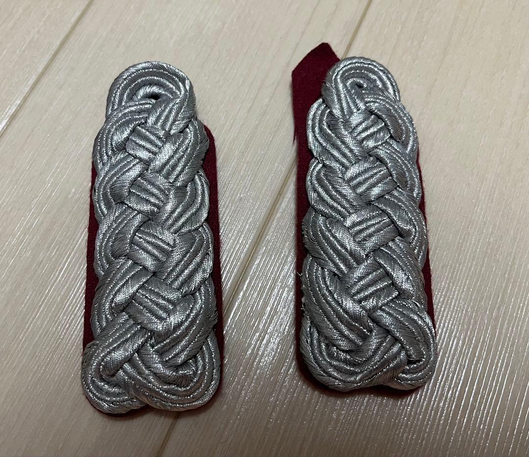 サ*ト様 ドイツ国防軍　ドイツ空軍　将官用乗馬ズボン複製　ほぼ未使用　肩章おまけ