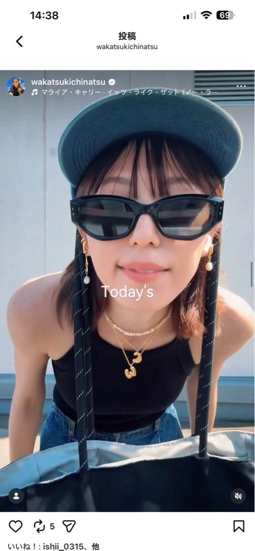 【美品】GENTLE MONSTER Benven 01 ブラックサングラス