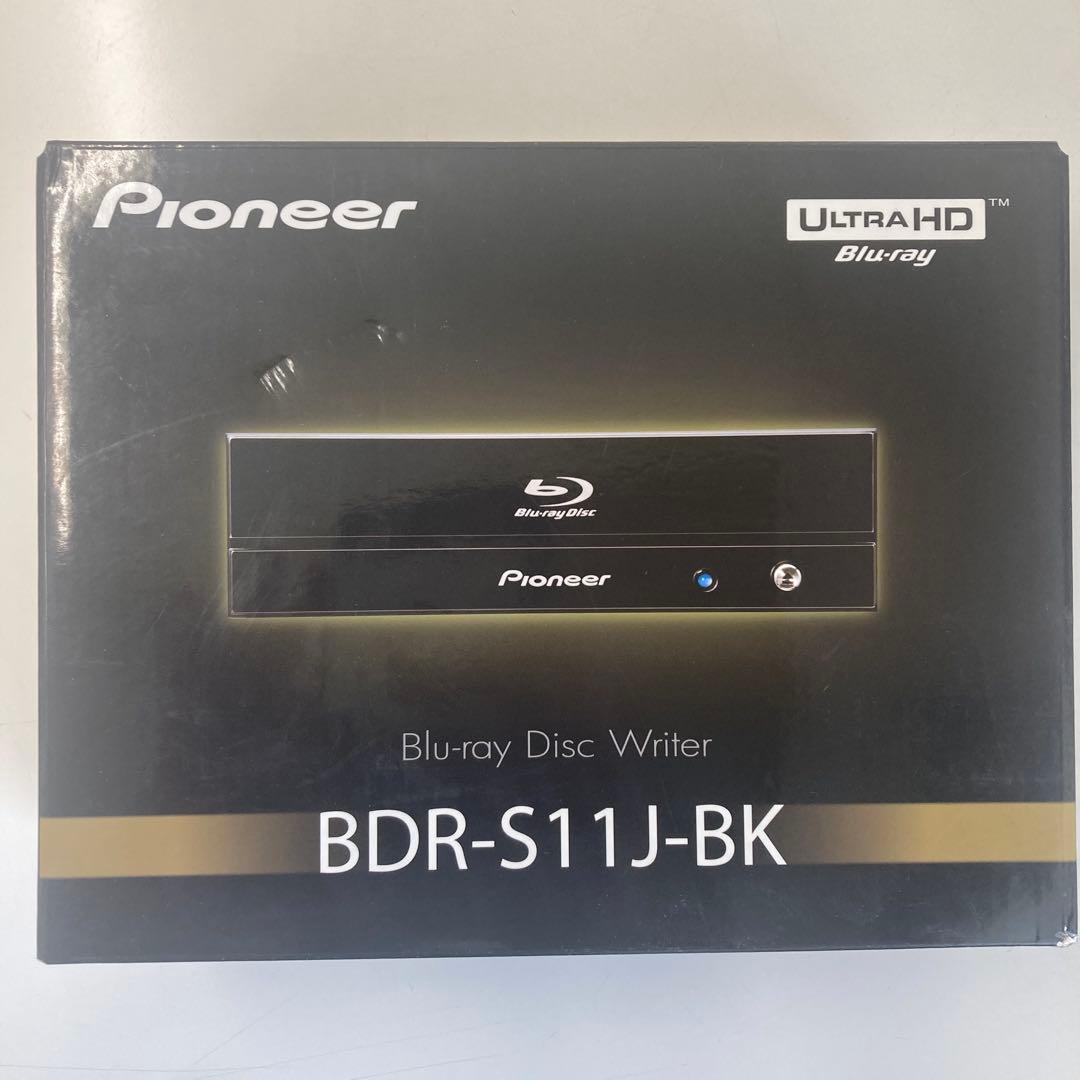 プレーヤー Pioneer Blu-ray Disc Writer BDR-S11J-BK