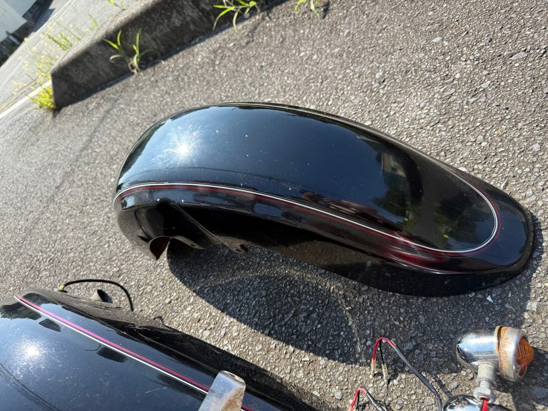 【専用】ドラッグスター400 クラシック　リアフェンダーフロントフェンダーセット