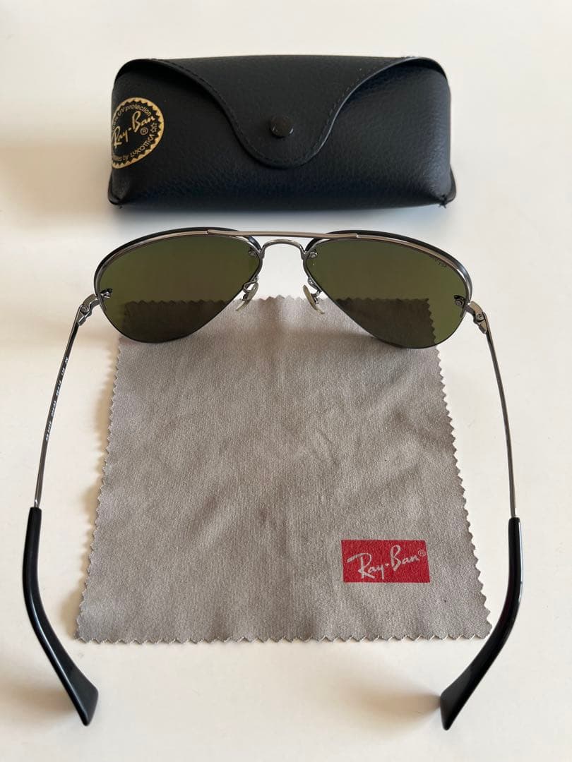 【極美品】Ray-Ban⭐︎レイバン サングラス ティアドロップ ブルーミラー