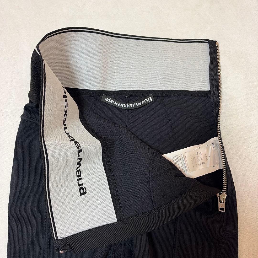 正規品　alexanderwang 黒 XS バイカーショーツ