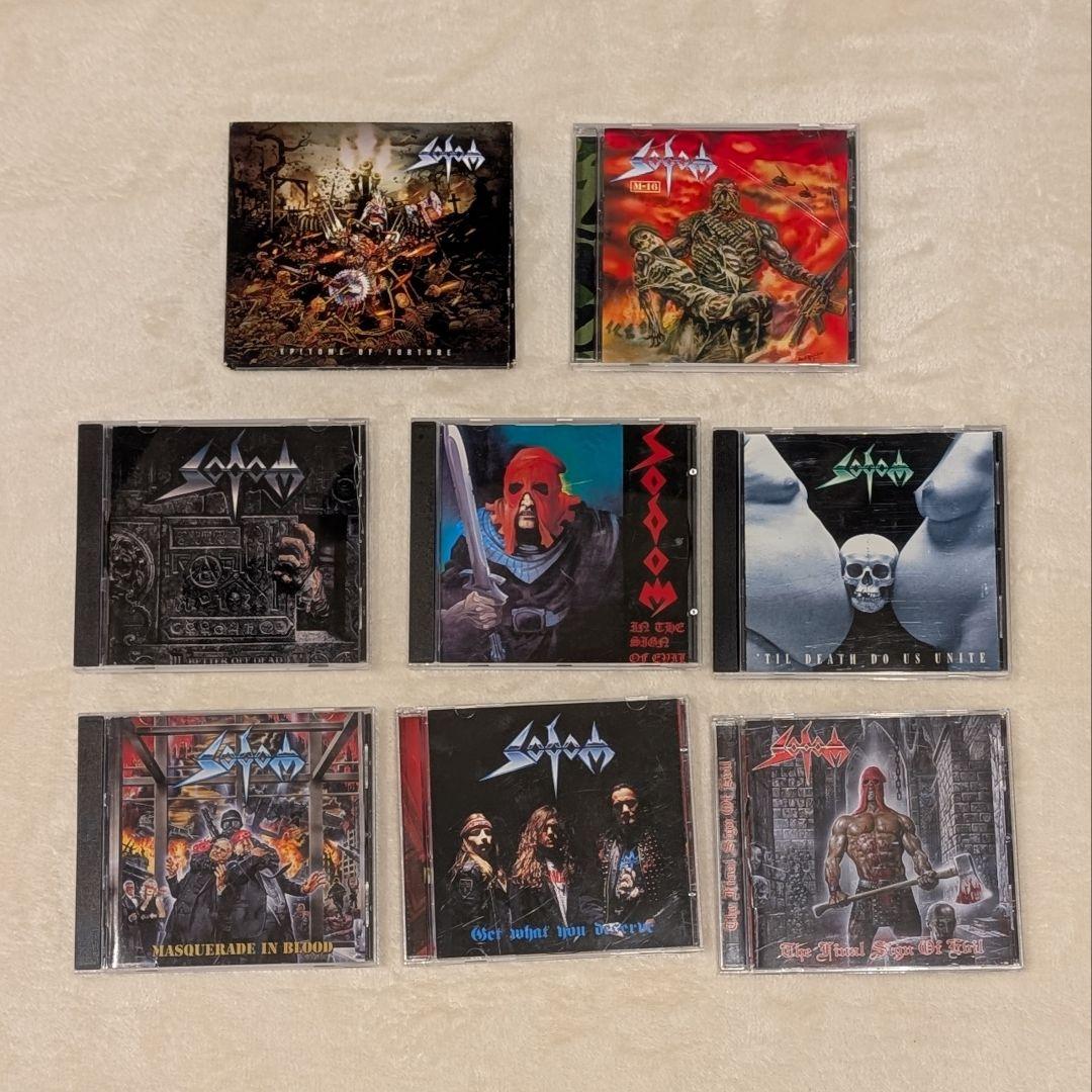 Sodom CD 8枚セットまとめ売り 名盤含む 海外盤 ポスター