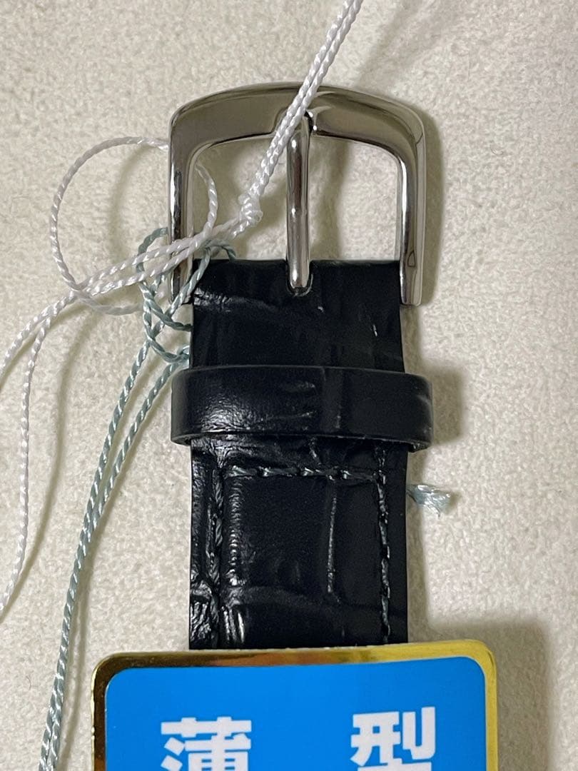 SEIKO SCXP031 シルバー文字盤 レザーベルト