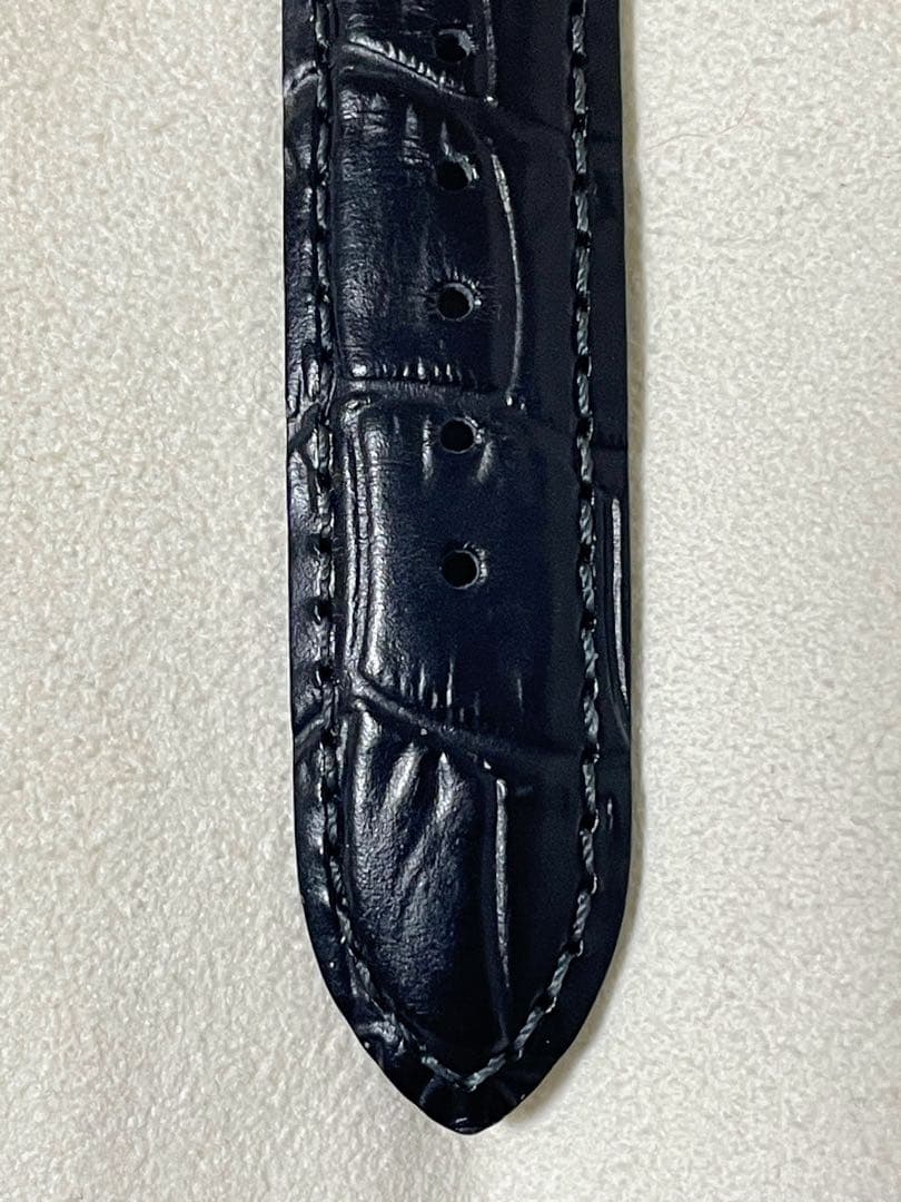 SEIKO SCXP031 シルバー文字盤 レザーベルト