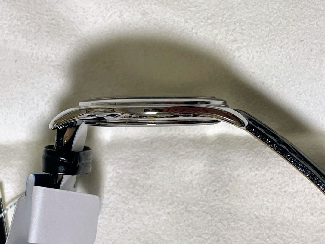 SEIKO SCXP031 シルバー文字盤 レザーベルト