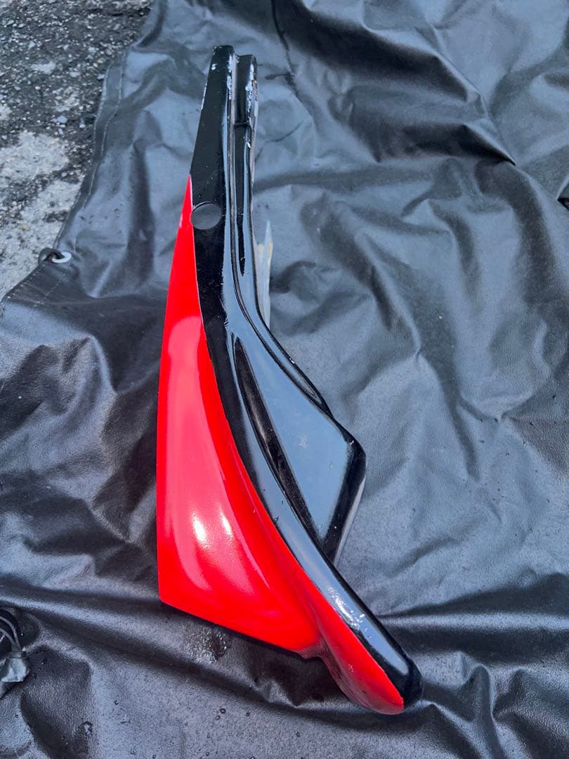 GSX250E ゴキ　テールカウル　リアカウル　スポイラー　赤黒