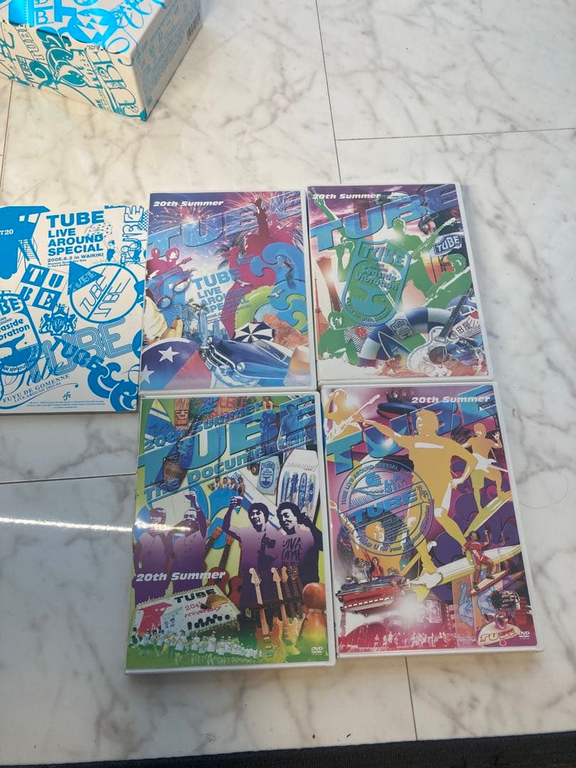 TUBE/20周年 DVD-BOX 4枚組 2005年 神戸、ハワイ、厚木他
