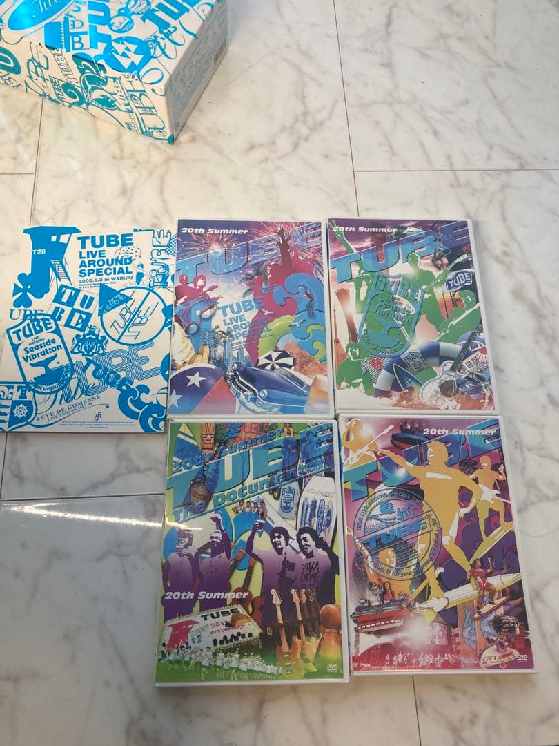 TUBE/20周年 DVD-BOX 4枚組 2005年 神戸、ハワイ、厚木他