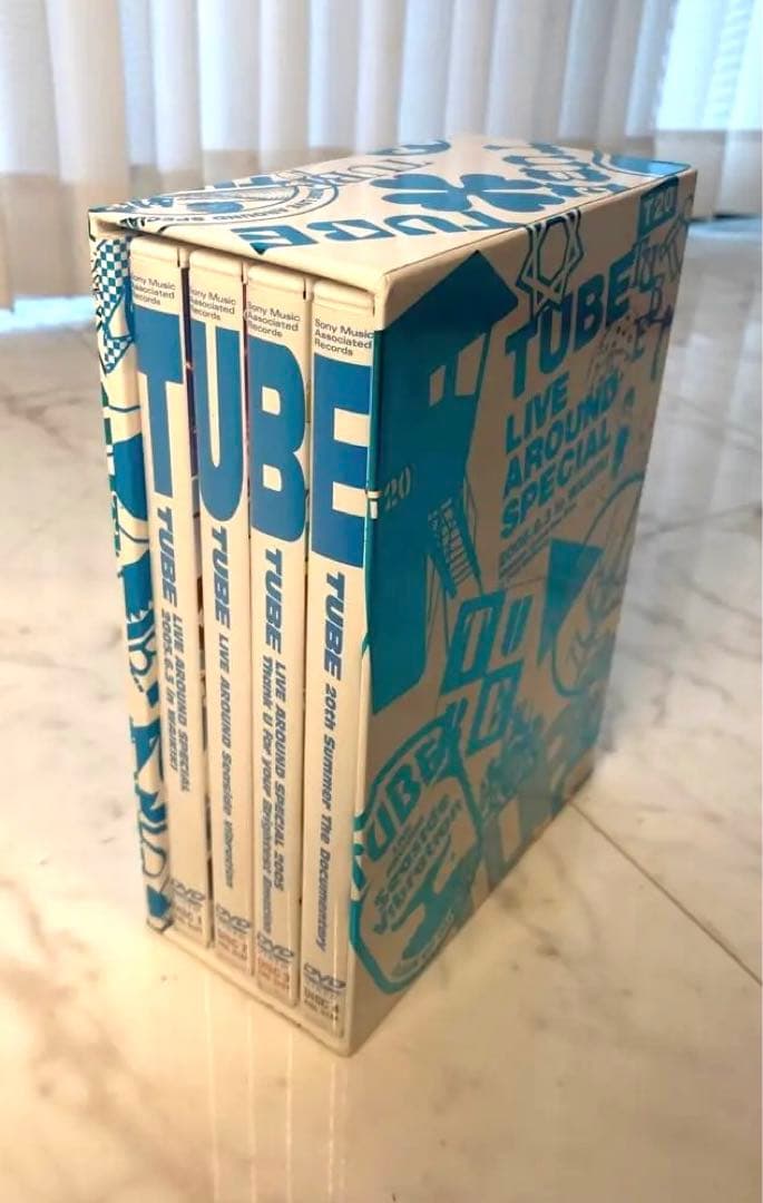 TUBE/20周年 DVD-BOX 4枚組 2005年 神戸、ハワイ、厚木他