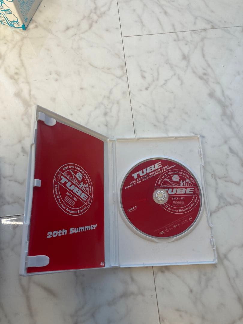 TUBE/20周年 DVD-BOX 4枚組 2005年 神戸、ハワイ、厚木他