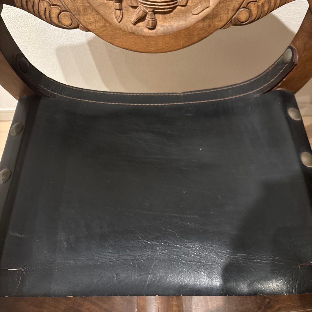 アンティーク家具 ダンテスカチェア サヴォナローラチェア ヴィンテージ