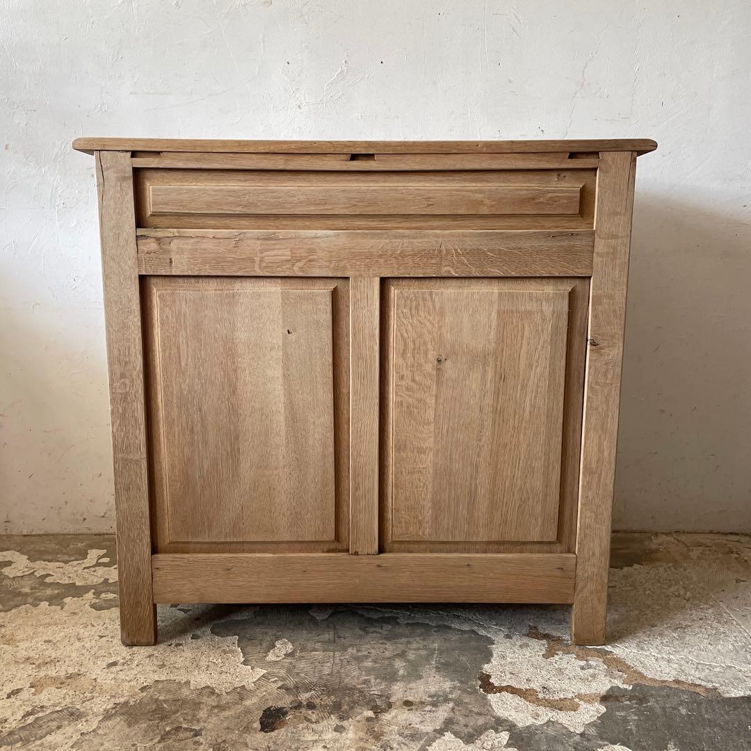 ビンテージ ドロワーコンソールキャビネット 剥離