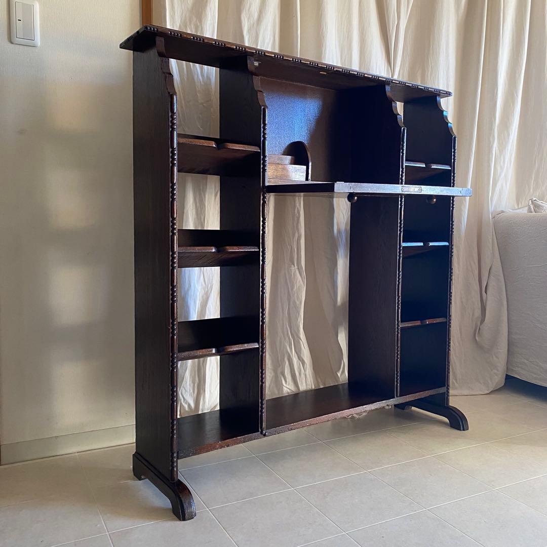 英国　イギリス家具　アンティーク　ライティングビューロー　ブックデスク　北欧　机