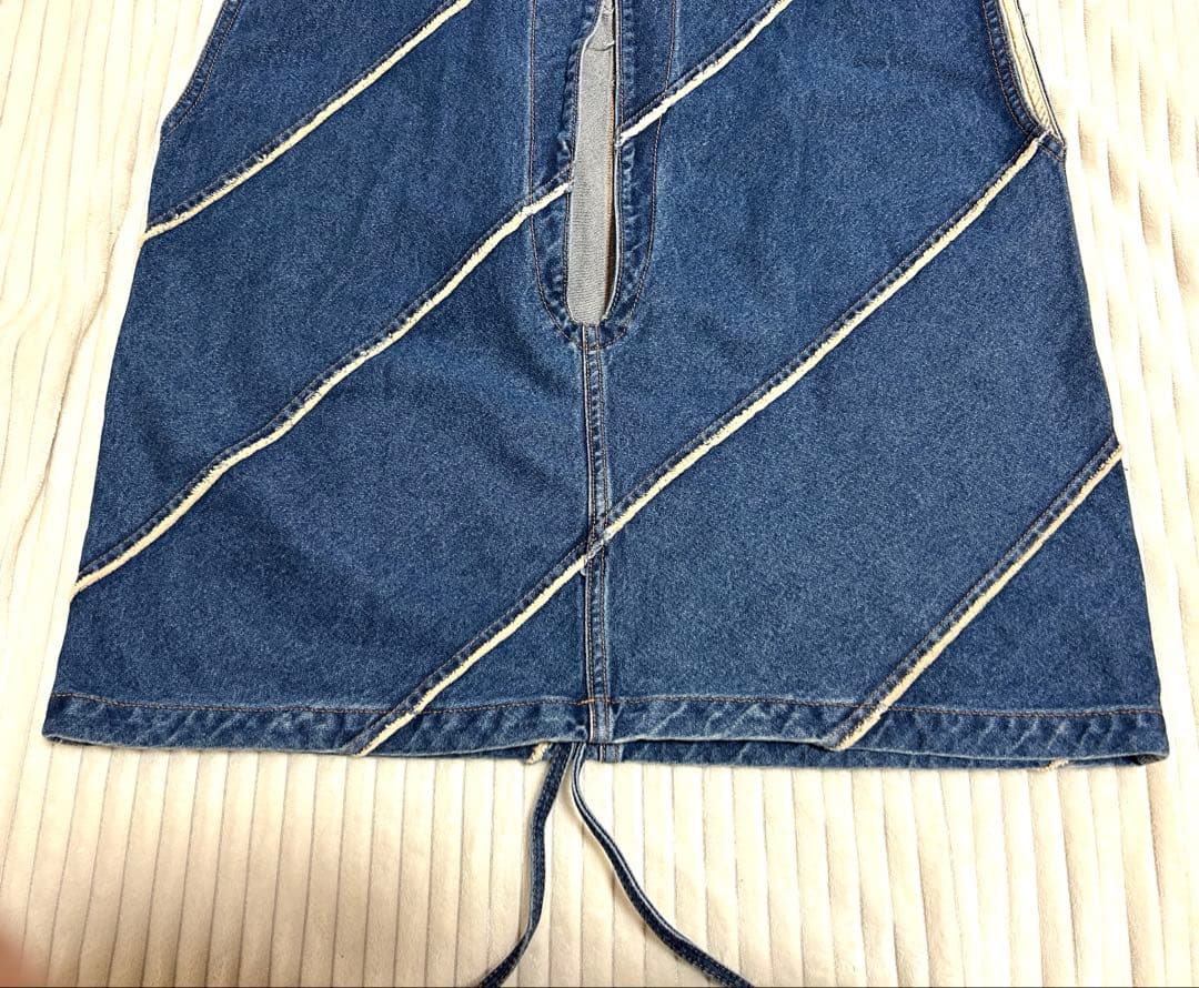 【新品未使用】PERVERZE パーバーズ　デニム　ベスト フリーサイズ