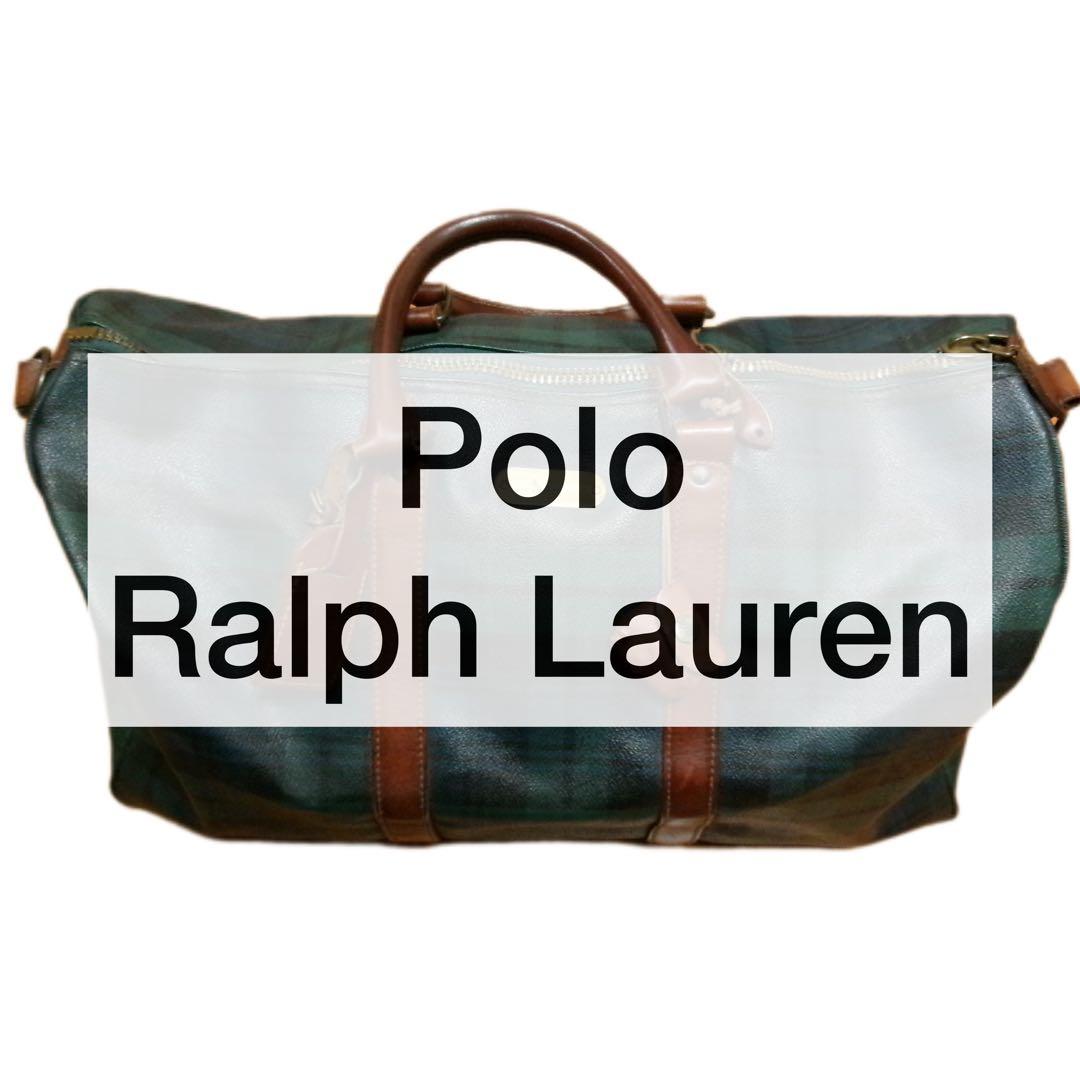 【にこ】90s Polo Ralph Lauren ボストンバッグ