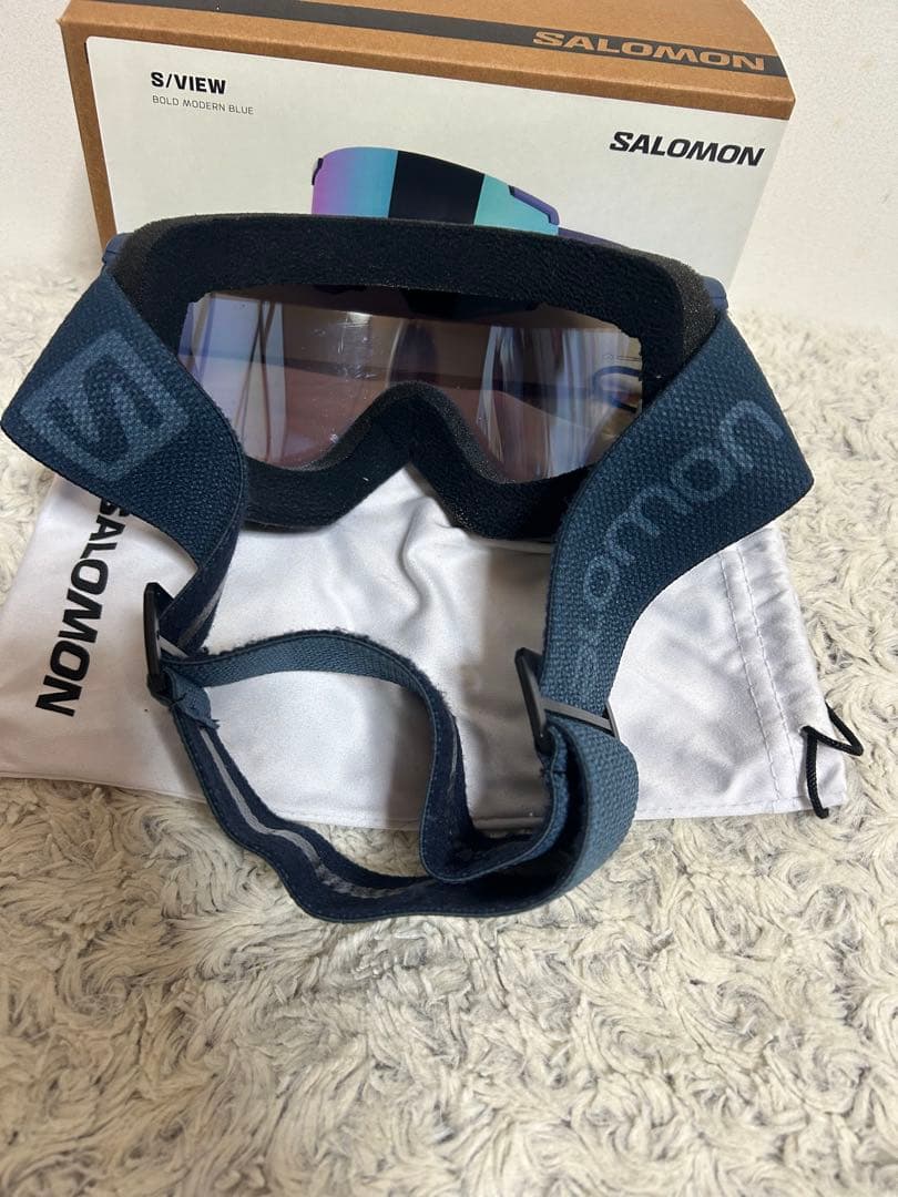 SALOMON S/VIEW ゴーグル ブルー/パープル
