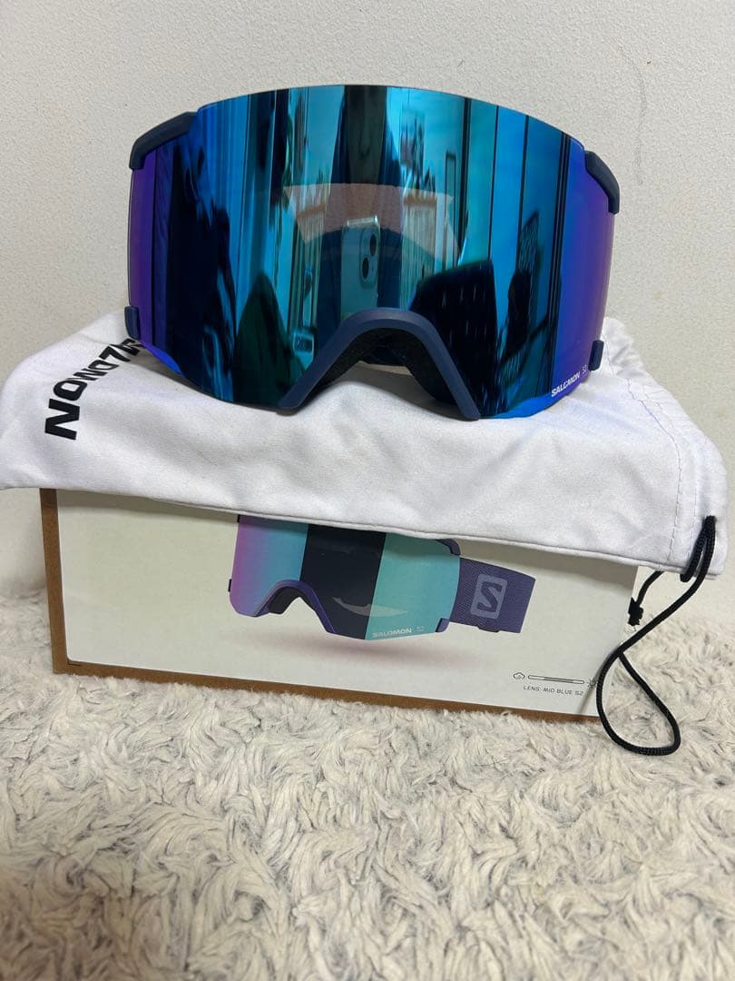 SALOMON S/VIEW ゴーグル ブルー/パープル