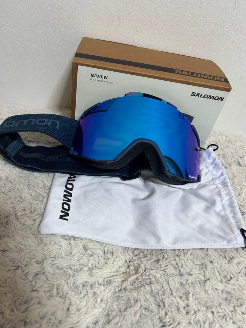 SALOMON S/VIEW ゴーグル ブルー/パープル